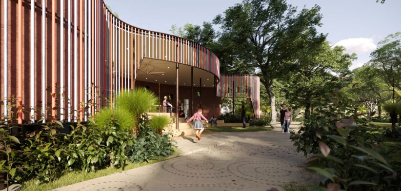 An artist's impression of the Eastern Kuku Yalanji Bamanga Muruku Tourism Hub. | Newsreel