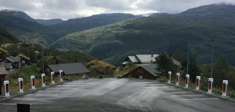 EV charging stations in Norway. | Newsreel