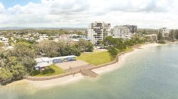 Artist's impression of Golden Beach seawall, Sunshine Coast, Queensland, Australia. | Newsreel