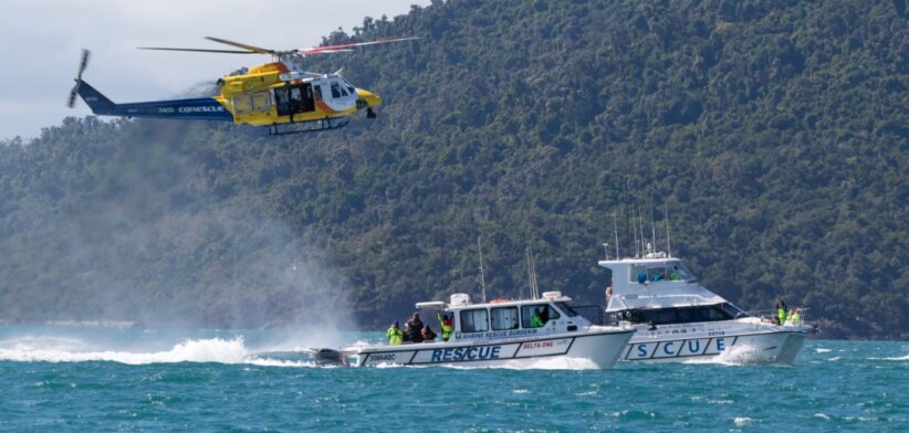 Marine Rescue Queensland boats. | Newsreel