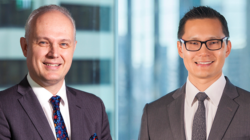 Scott Whitla and Wei Lim from McCullough Robertson Lawyers - Newsreel