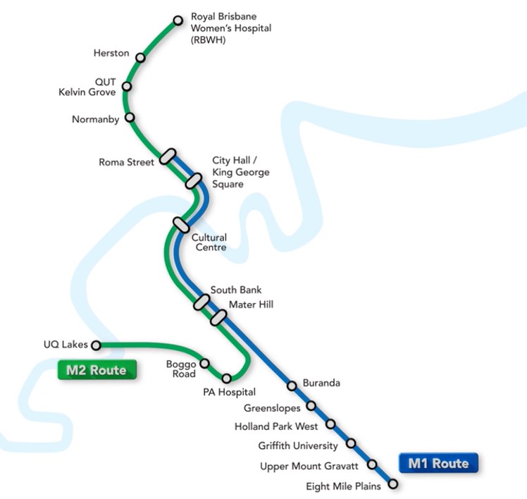 Metro map