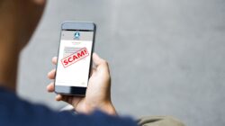 Scam text on phone