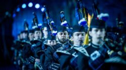 Royal Edinburgh Military Tattoo pipers. | Newsreel