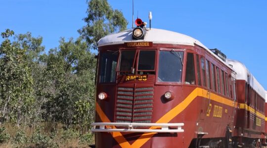 Gulflander train Far North Queensland, Australia. | Newsreel