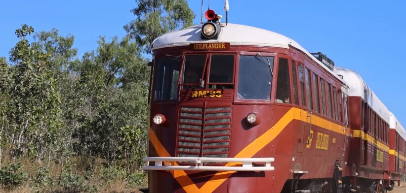 Gulflander train Far North Queensland, Australia. | Newsreel