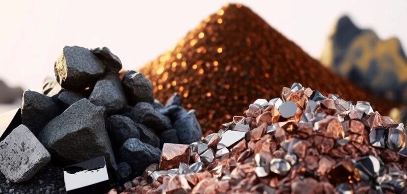 Raw minerals. | Newsreel