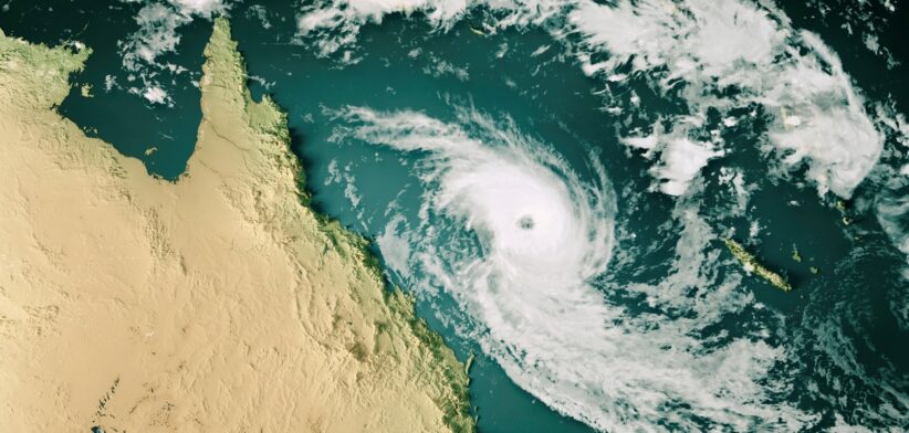 Queensland cyclone. | Newsreel