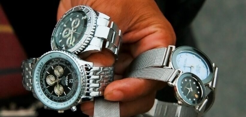 Fake watches. | Newsreel