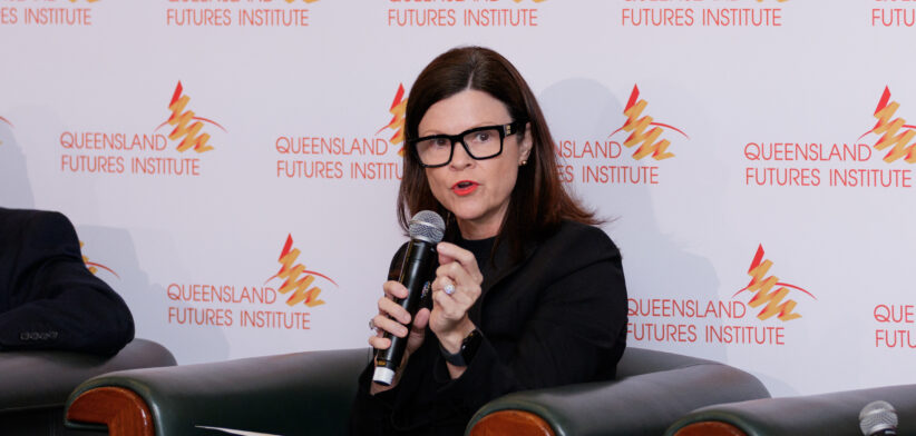 Health and Wellbeing Queensland CEO Robyn Littlewood - Newsreel