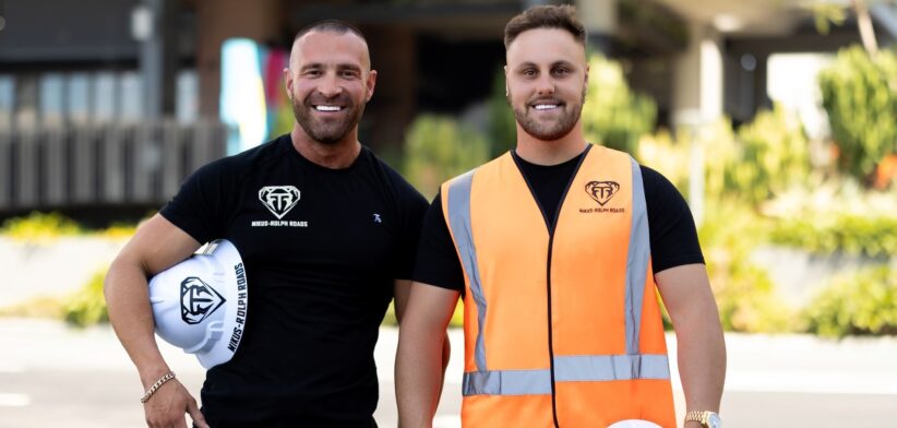 MR Roads Chief Executive Officer Daniel Mikus and co-founder James Rolph. | Newsreel