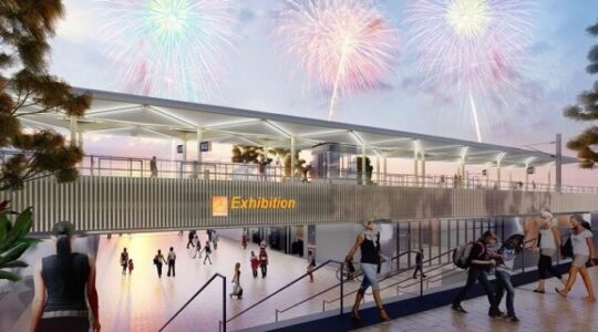 Exhibition Station opens for major events at Showgrounds