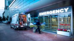 Hospital emergency department. | Newsreel