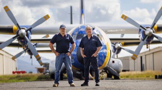 World-first fixed-wing response to fire disasters