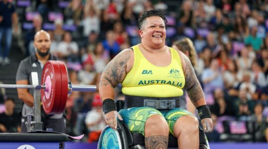 Paralympians Hani Watson. | Newsreel