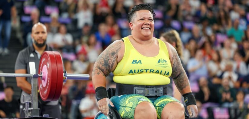 Paralympians Hani Watson. | Newsreel