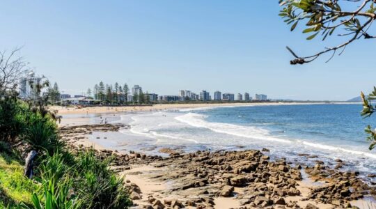 Maroochydore Beach and Alexandra Headland, Sunshine Coast, Queensland, Australia. | Newsreel