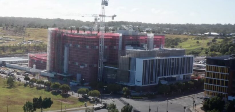 Mater Hospital Springfield under construction. | Newsreel