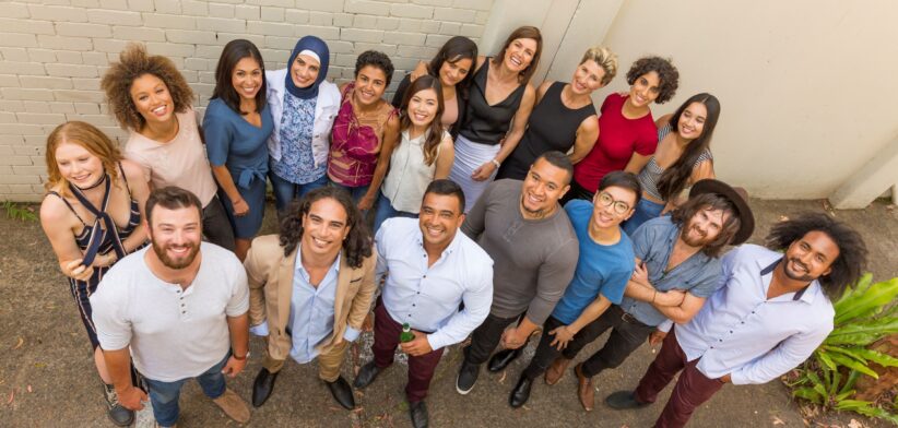 Group of people from different ethnic backgrounds. | Newsreel