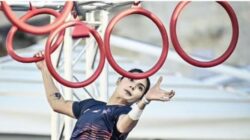 Obstacle racer. \ Newsreel