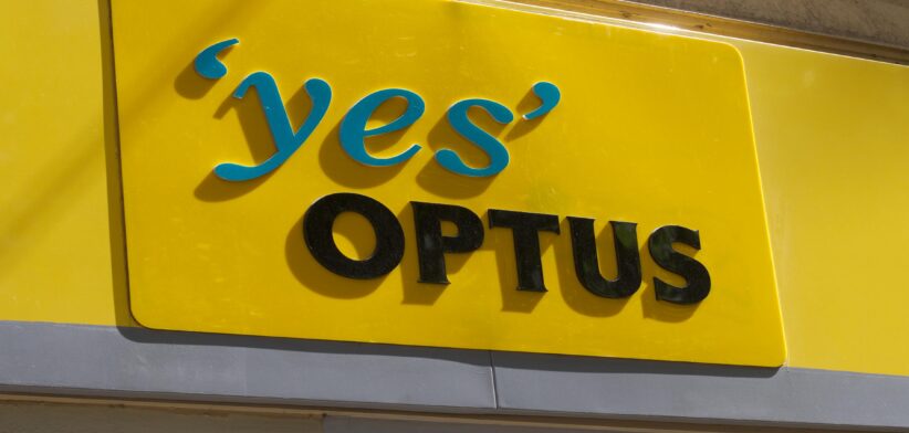 Optus sign