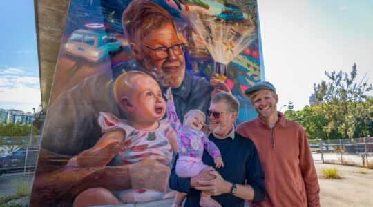 Off-the-rails artwork reaches final destination