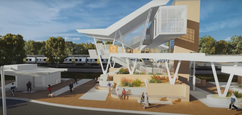 Trinder Park station, Queensland, Australia. | Newsreel