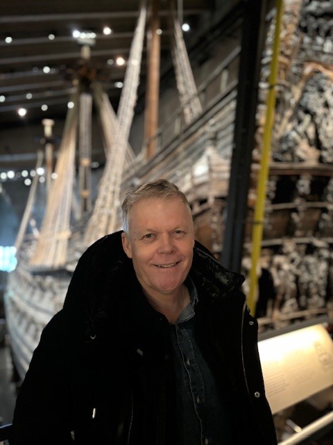 Shane Rodgers at the Vasa Museum - Newsreel