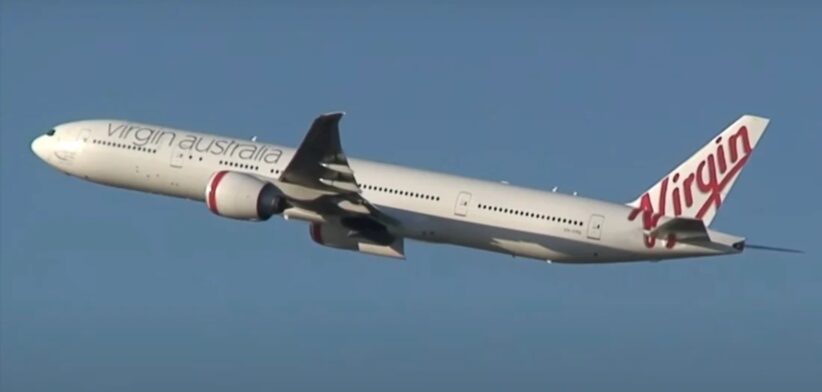 Virgin plane. | Newsreel