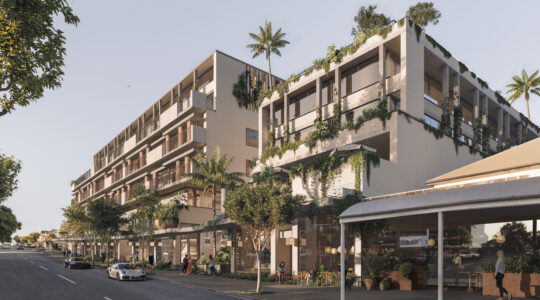 James St Forme development external