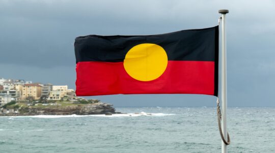 Australian Aboriginal flag. | Newsreel