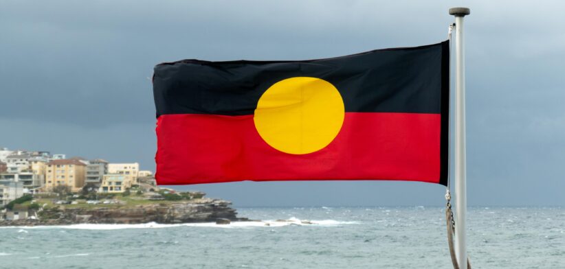 Australian Aboriginal flag. | Newsreel