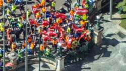 CFMEU protest in Brisbane. | Newsreel