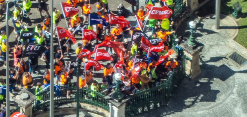 CFMEU protest in Brisbane. | Newsreel