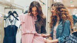 Women clothes shopping. | Newsreel