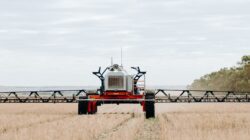 Automated farm equipment. | Newsreel