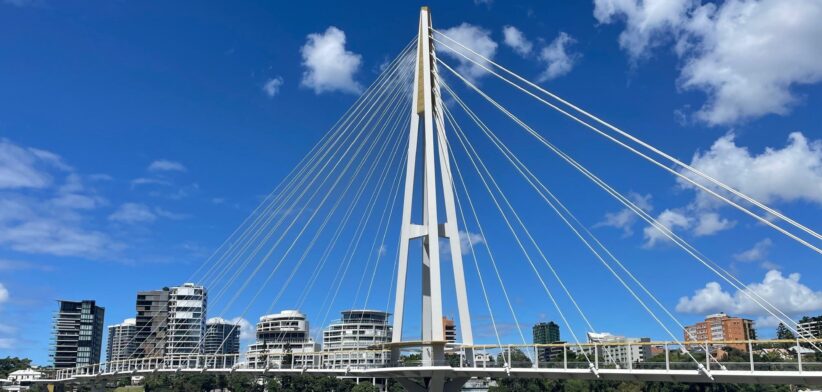 Kangaroo Point Bridge, Brisbane, Queensland, Australia