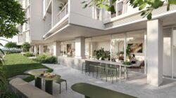 Artist's impression LIV Anura, Newstead, Brisbane.