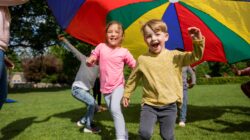 Children playing. | Newsreel