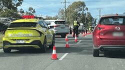 Queensland Police roadside test. | Newsreel