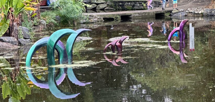 Sculpture at the Mt Coot-tha Botanic Gardens. | Newsreel
