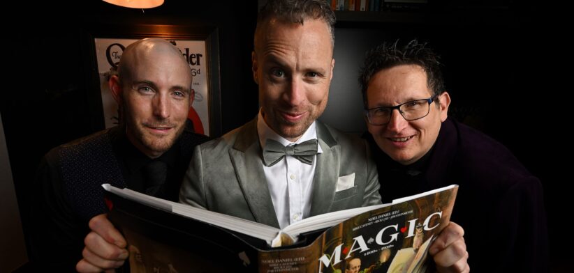 Theatre of Magic founders Josh Norbido, Christopher Wayne and The Amazing Nigel. | Newsreel