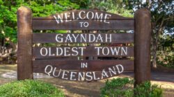 Gayndah sign, | Newsreel