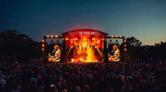 night at the parkland