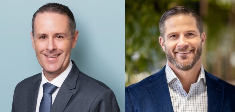 Steve Davidson and Brook Monahan. | Newsreel