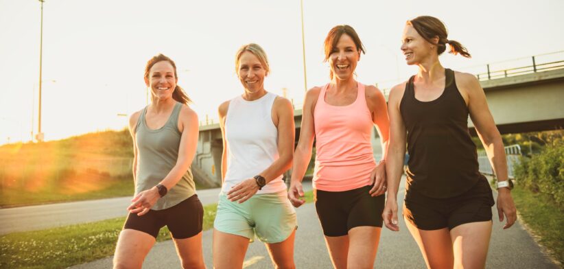 Women walking