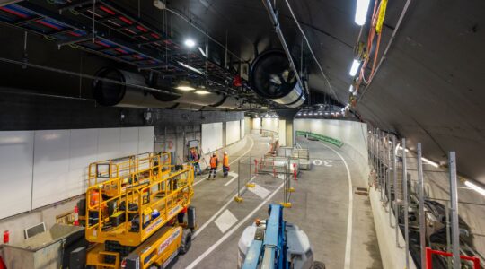 Tunnel testing makes way for 24-hour weekend buses