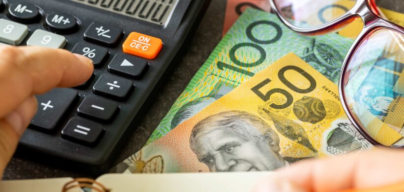 Australian money. | Newsreel