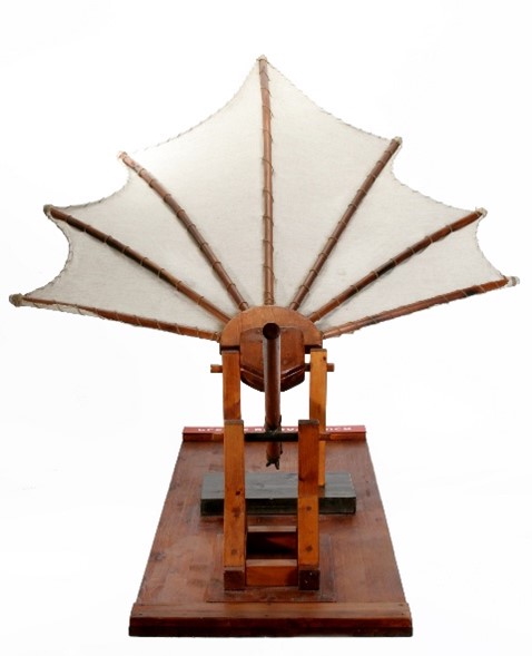 Da Vinci flapping wing