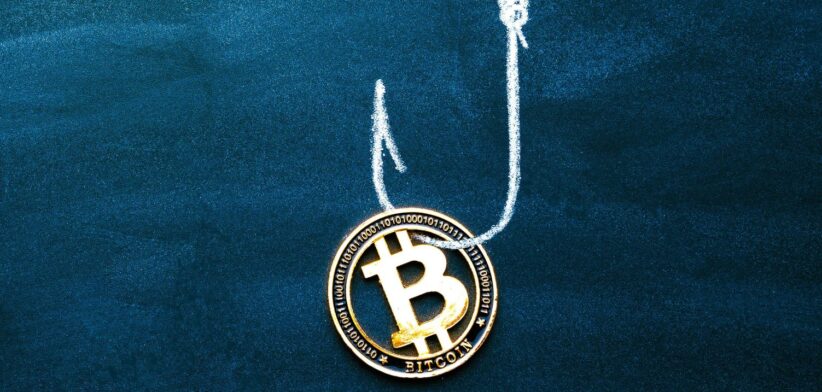 Bitcoin on fishing line. | Newsreel